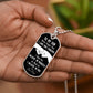 Dog Tag for Son from Dad - Luxury Military Necklace