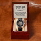 To My Dad - Men's Openwork Watch