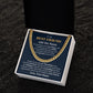 PERSONALIZED GIFT FOR BEST FRIEND - CUBAN LINK CHAIN