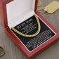 CUSTOM NAME GIFT FOR BOYFRIEND - CUBAN LINK CHAIN