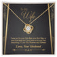 Gift for Wife from Husband - Love Knot Necklace