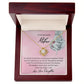 To My Beautiful Mother - Beautiful Love Knot Necklace