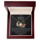 To My Girlfriend's Mother - Beautiful Love Knot Necklace