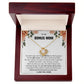 Gift for Bonus Mom - Love Knot Necklace