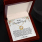 To My Beautiful Wife - Love Knot Necklace