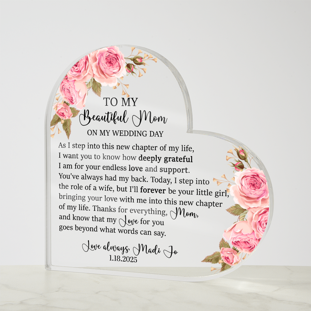 WEDDINGPLAQUE