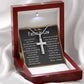 TO MY FATHER-IN-LAW - STAINLESS STEEL CROSS NECKLACE